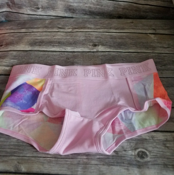 Size S PINK by V.S. Boyshort panties - Picture 1 of 5